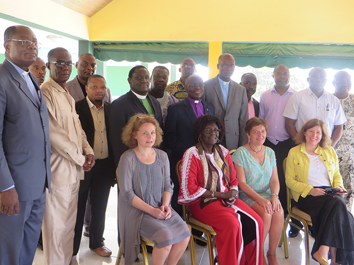 Photo de groupe lors du séminaire Solidarité-Santé OPM-Cevaa (Abidjan mars 2016), DR