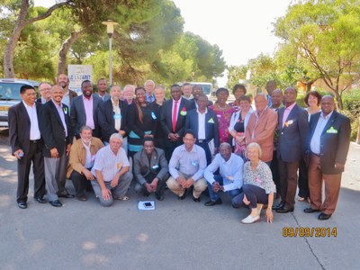 01. Colloque sur la Soumission mutuelle dans l'Église. Photo de groupe.