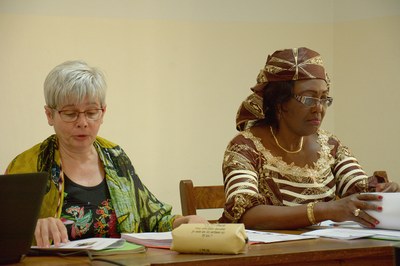 Irene Schaerer et Henriette Mbatchou, présidente