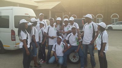 Rencontre entre les jeunes de la LEC et de l'UCZ en Zambie