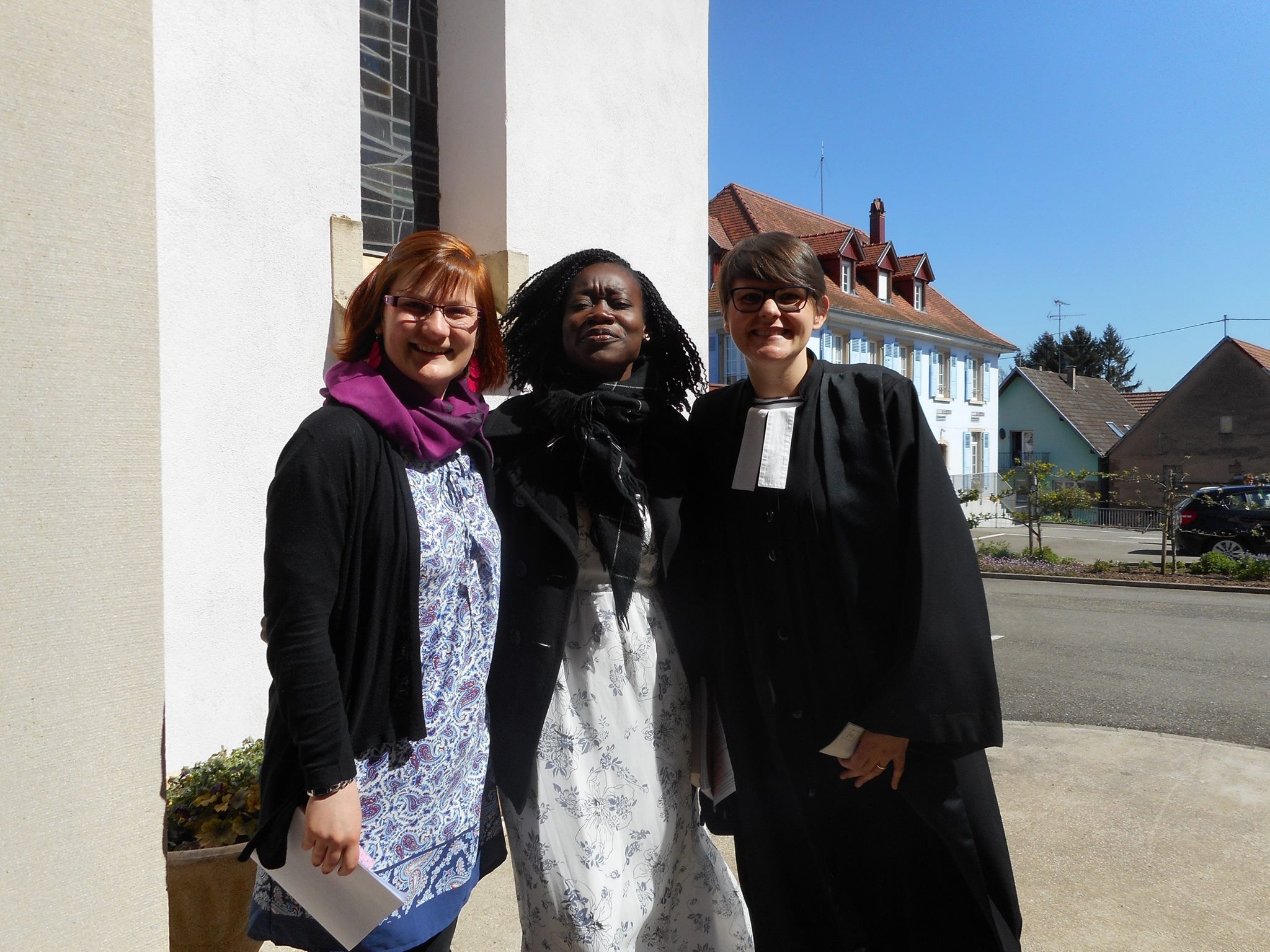 Alliance-Laure, Sophie Muhlbach et la Pasteure Agathe Douay, DR