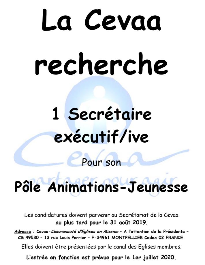 25022019 cevaa recrute