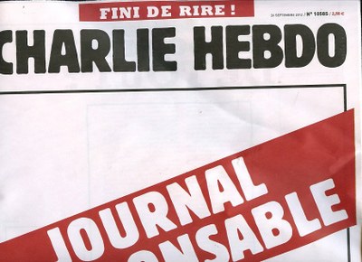 charlie hebdo journal responsable