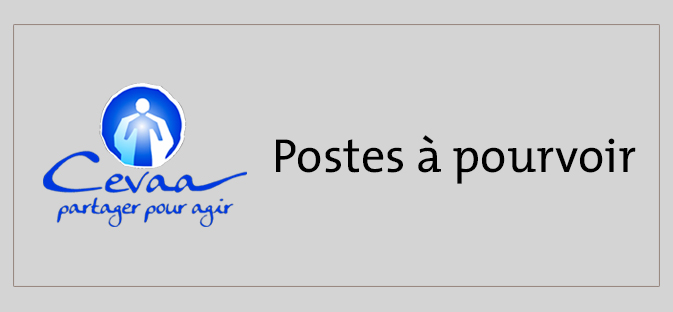 Postes à pourvoir Cevaa