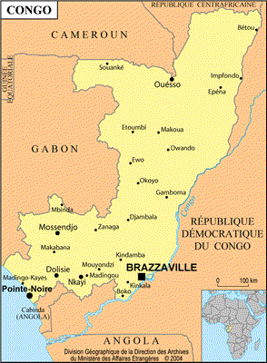 carte congo