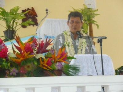 Pasteur Taaroanui Maraea, Président EPMaohi