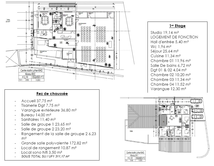 plan centre luther king